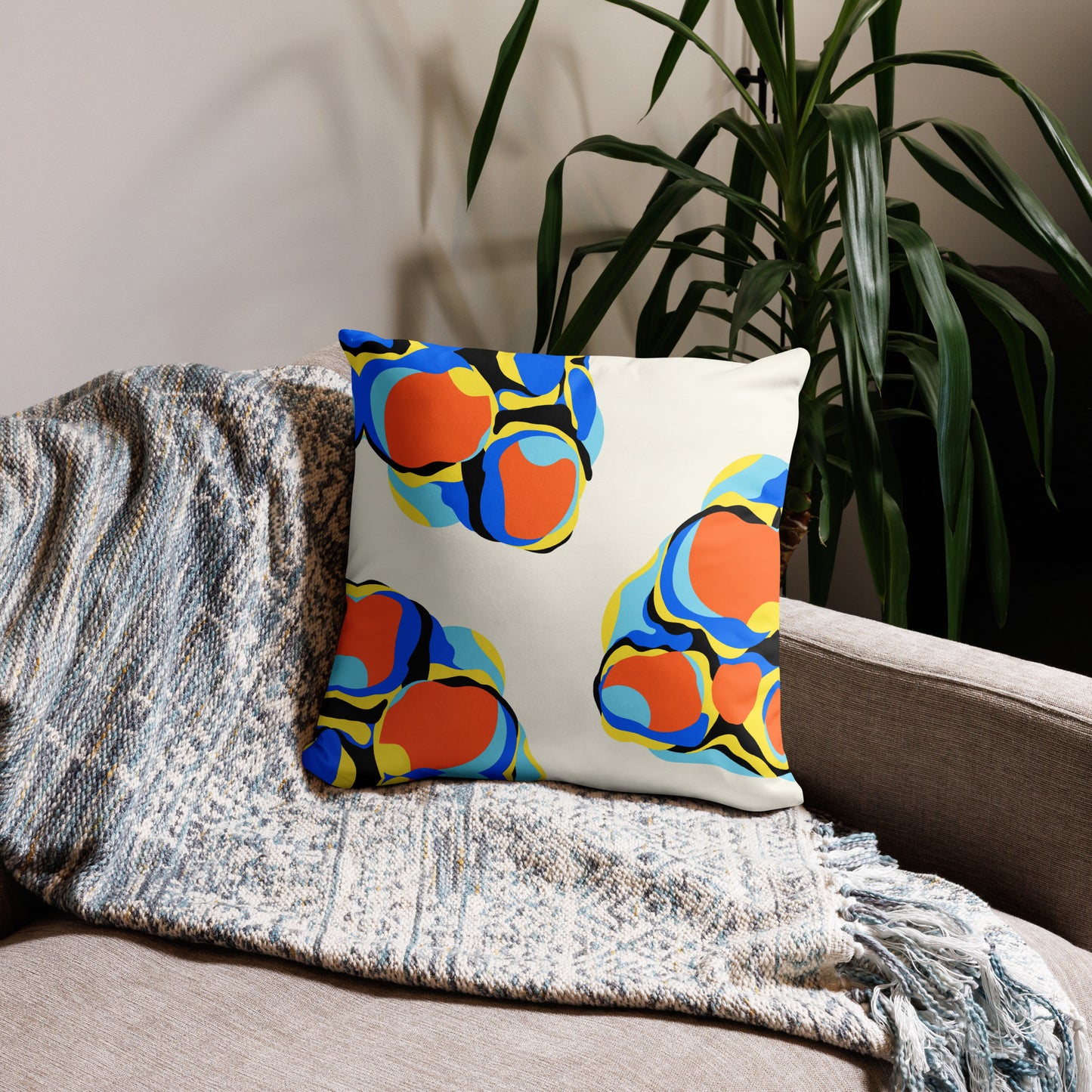 MANDARIN-SYM Decorative Pillow