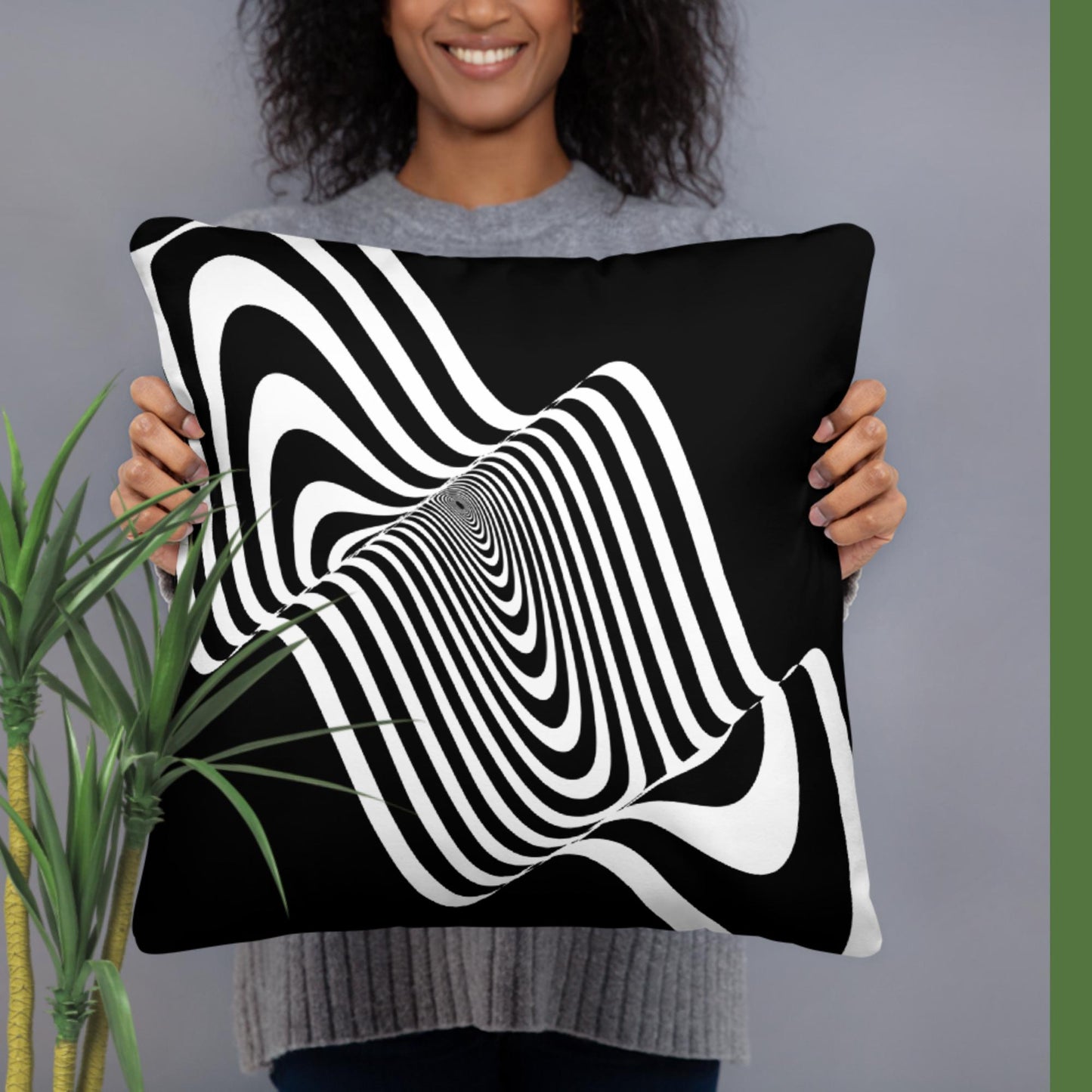 WARP-2 Decorative Pillow