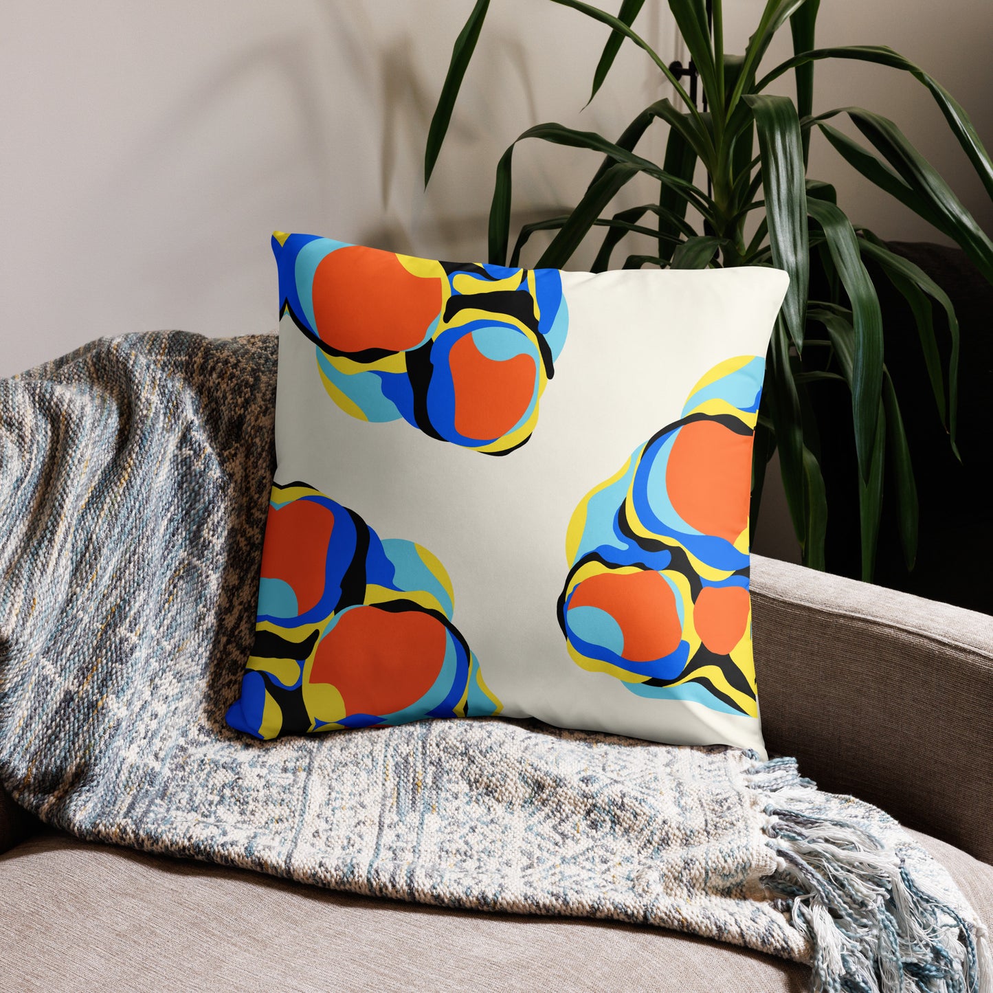 MANDARIN-SYM Decorative Pillow