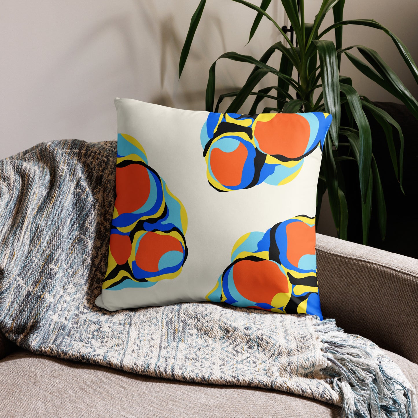 MANDARIN-SYM Decorative Pillow