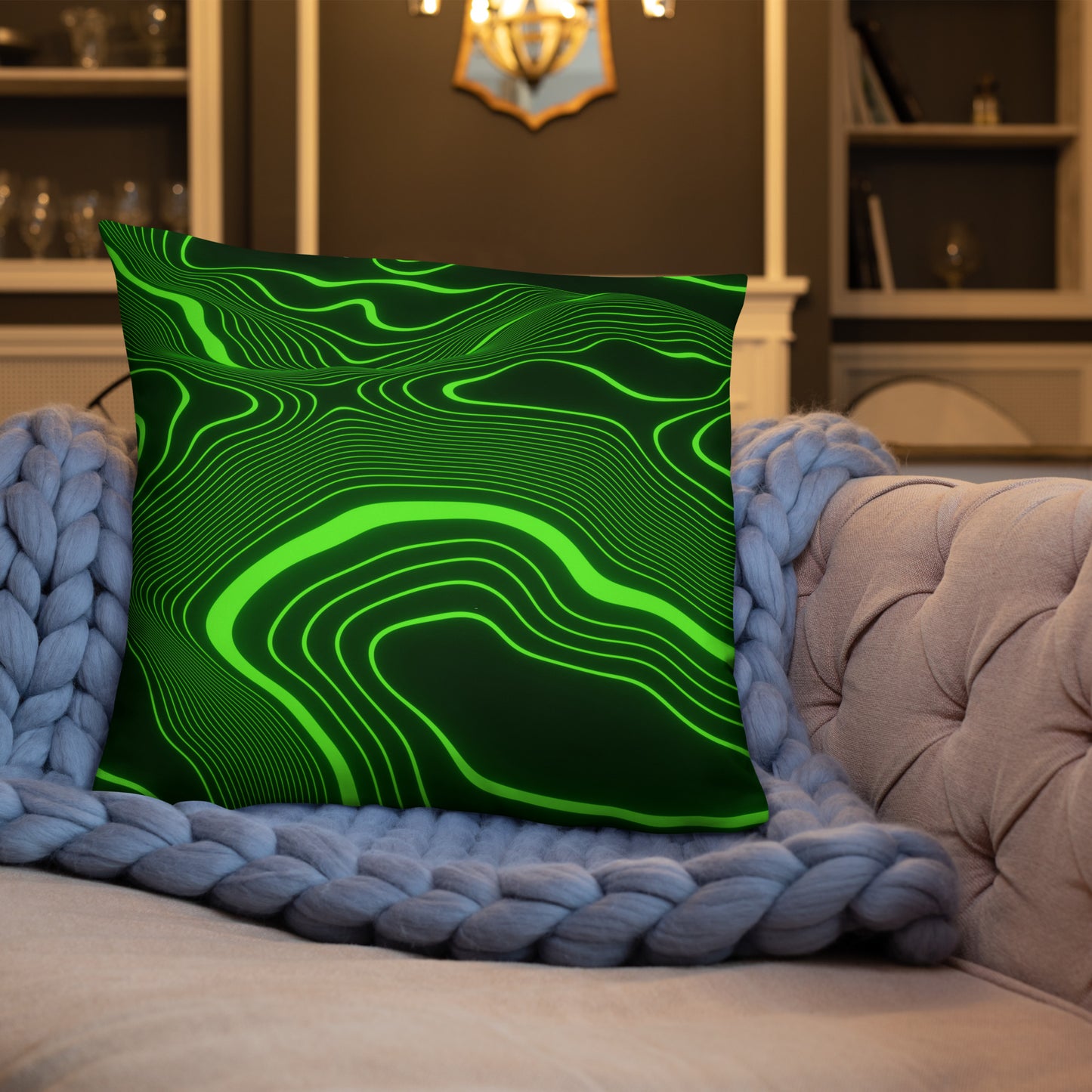 CONTOURS-1 Decorative Pillow